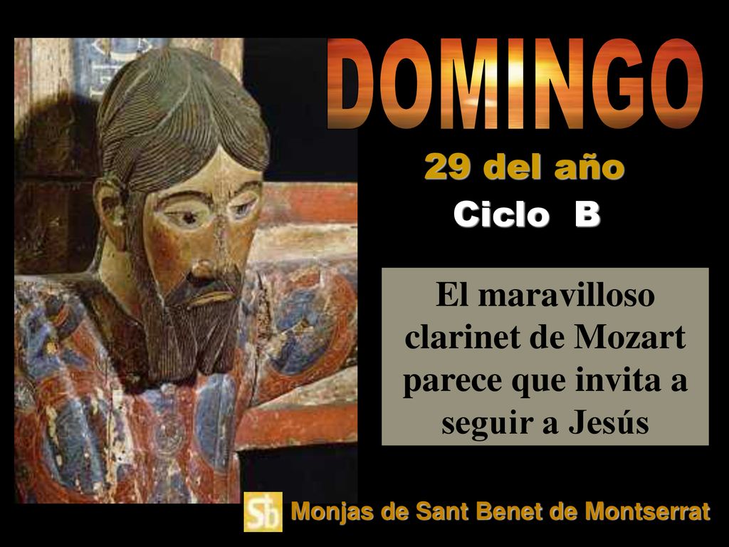 El maravilloso clarinet de Mozart parece que invita a seguir a Jesús