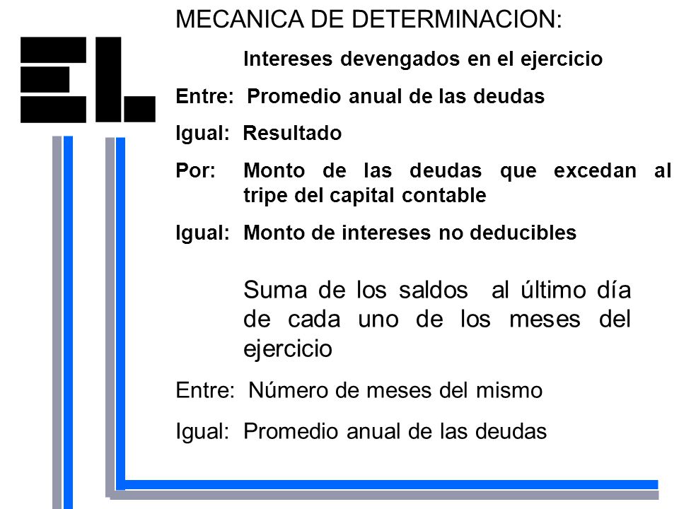 MECANICA DE DETERMINACION: