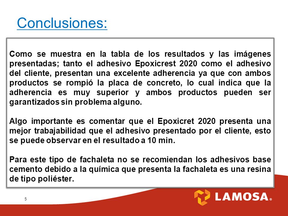 Conclusiones: