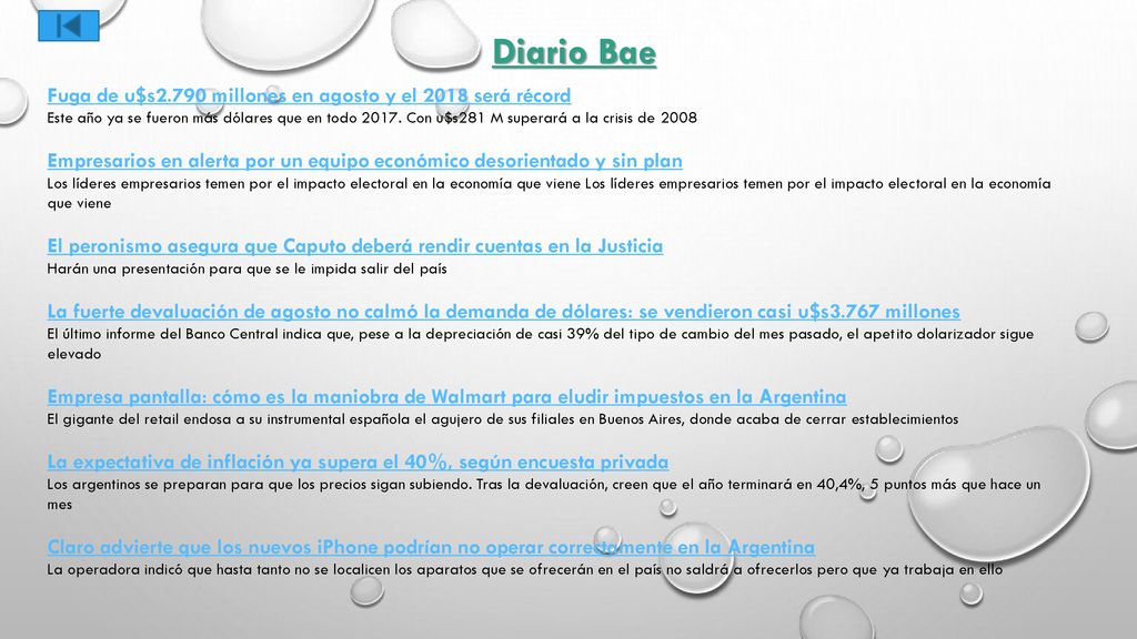 Diario Bae Fuga de u$s2.790 millones en agosto y el 2018 será récord