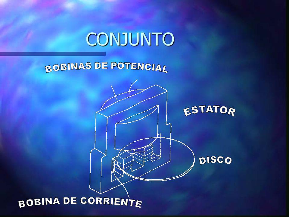 CONJUNTO BOBINAS DE POTENCIAL ESTATOR DISCO BOBINA DE CORRIENTE