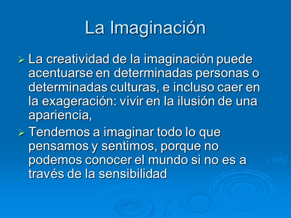 La Imaginación