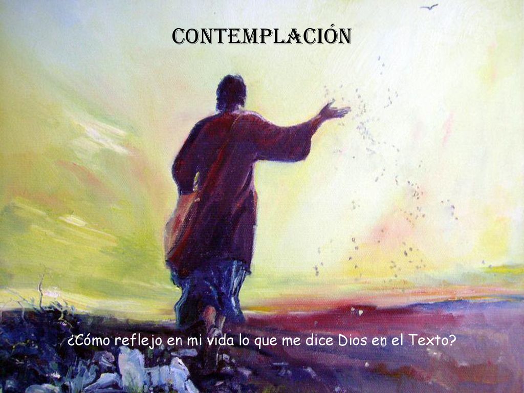 ¿Cómo reflejo en mi vida lo que me dice Dios en el Texto