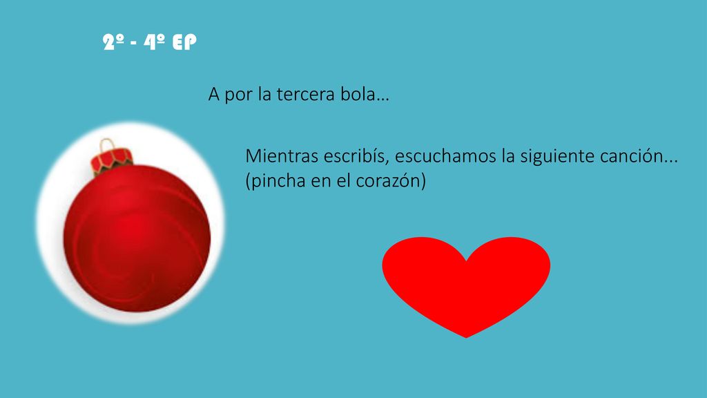 2º - 4º EP A por la tercera bola…