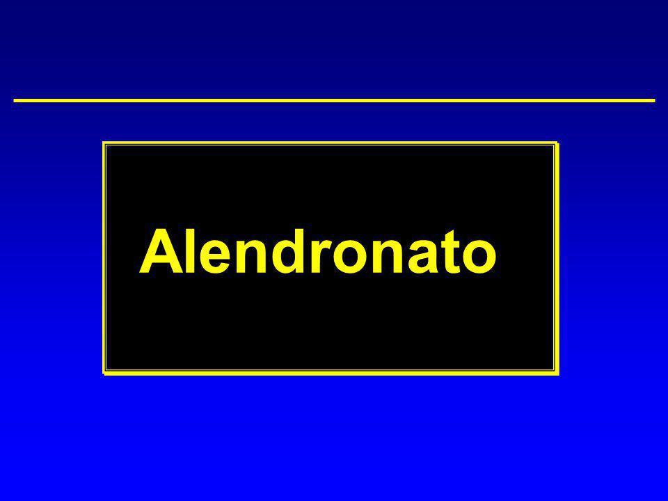Alendronato During the past decade, these therapeutic agents have found a place in the osteoporosis treatment protocol.