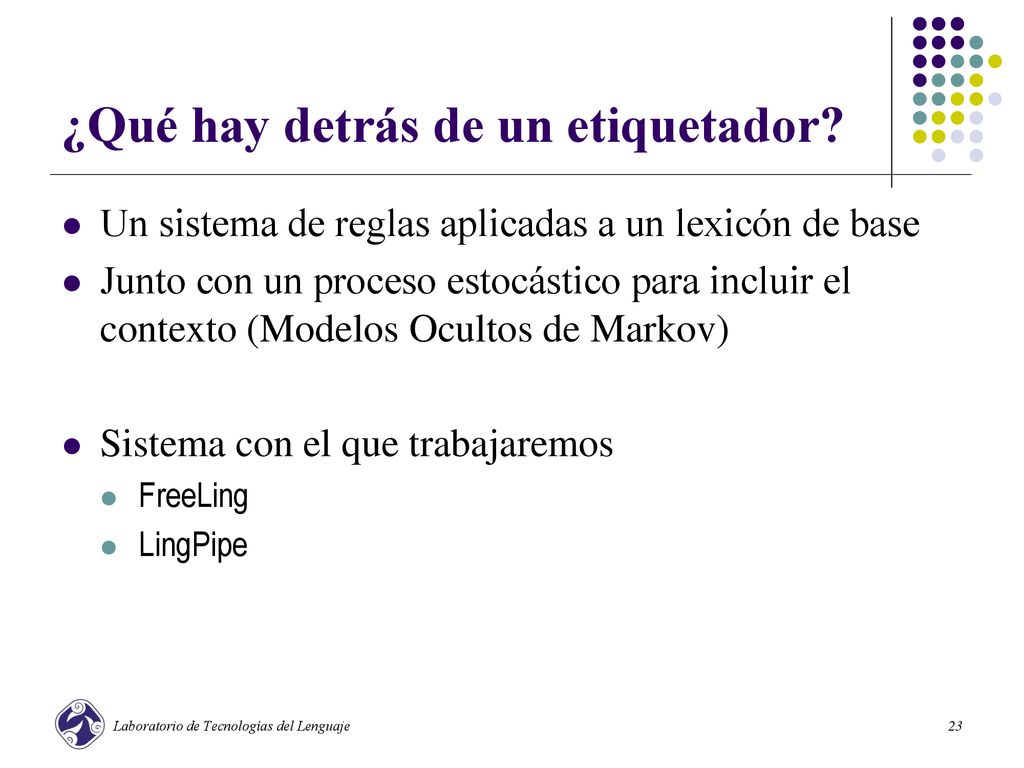 ¿Qué hay detrás de un etiquetador