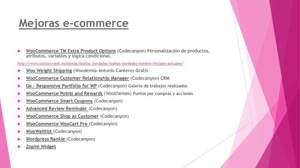 Mejoras e-commerce WooCommerce TM Extra Product Options (Codecanyon) Personalización de productos, atributos, variables y lógica condicional.