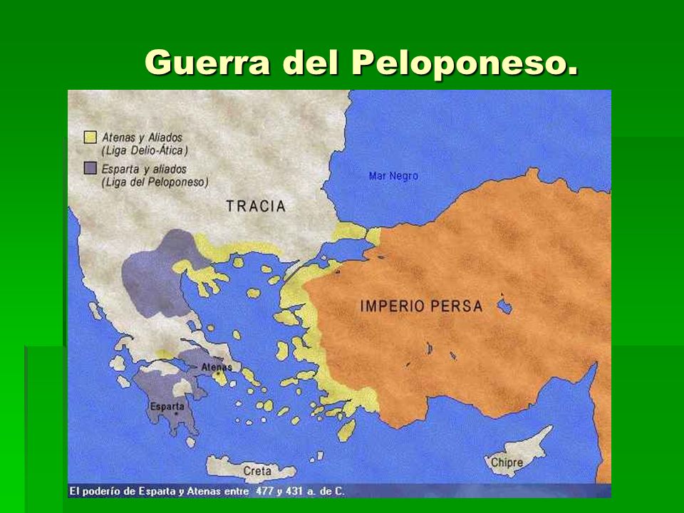 Guerra del Peloponeso.