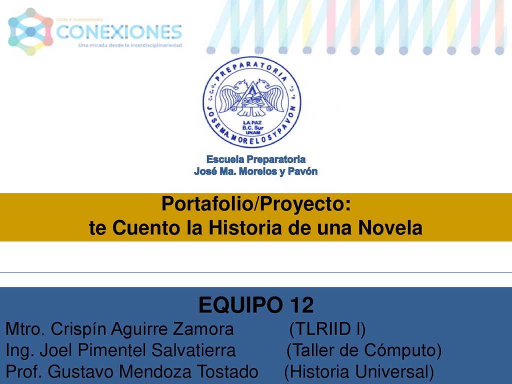 Portafolio/Proyecto: te Cuento la Historia de una Novela