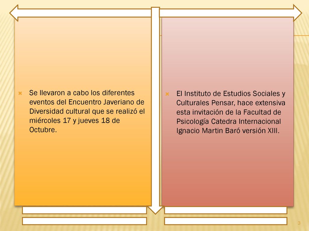 Se llevaron a cabo los diferentes eventos del Encuentro Javeriano de Diversidad cultural que se realizó el miércoles 17 y jueves 18 de Octubre.