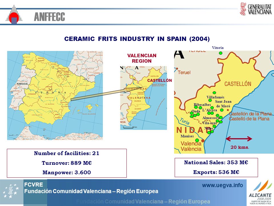 CERAMIC FRITS INDUSTRY IN SPAIN (2004)