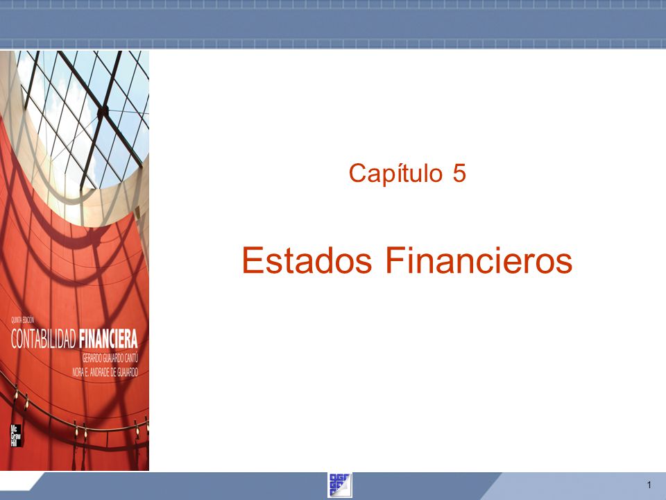 Capítulo 5 Estados Financieros