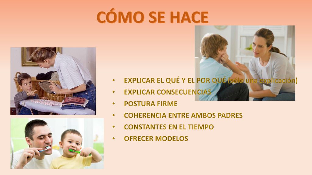 CÓMO SE HACE EXPLICAR EL QUÉ Y EL POR QUÉ (sólo una explicación)