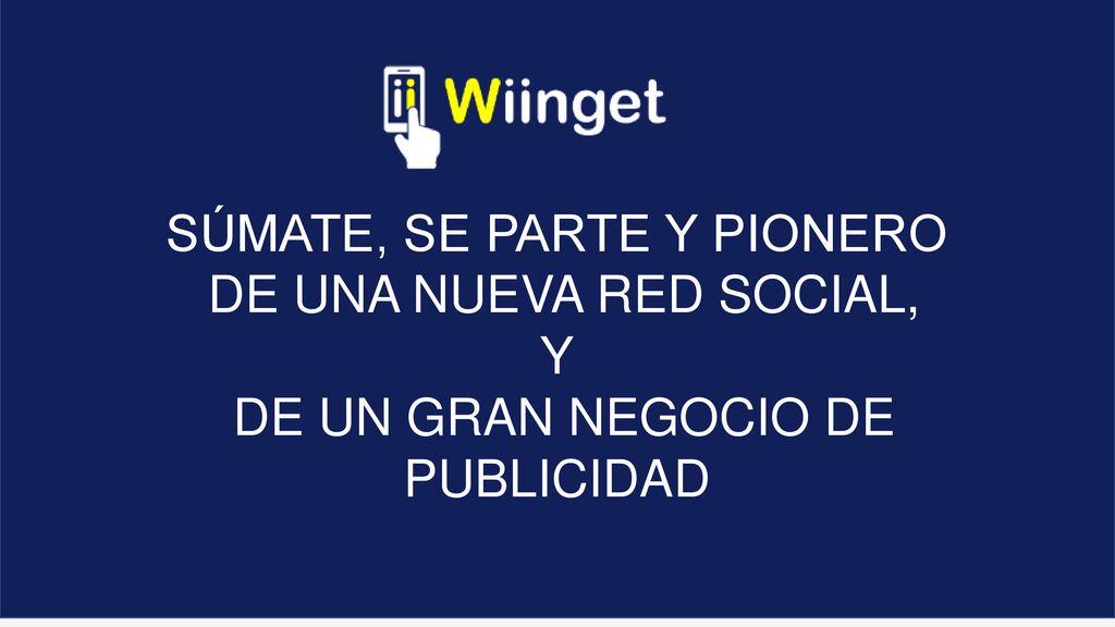 SÚMATE, SE PARTE Y PIONERO DE UNA NUEVA RED SOCIAL, Y
