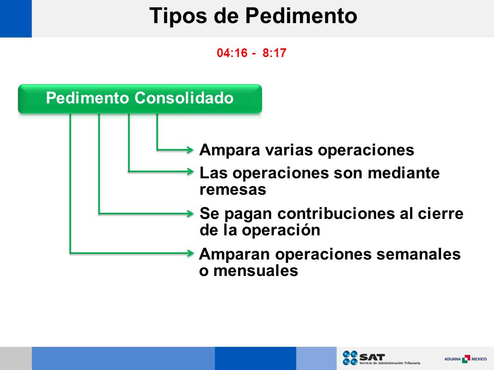 Pedimento Consolidado