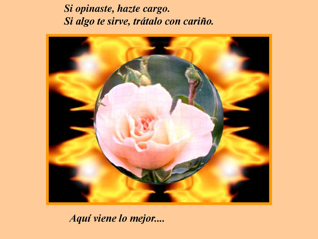 Si opinaste, hazte cargo. Si algo te sirve, trátalo con cariño.