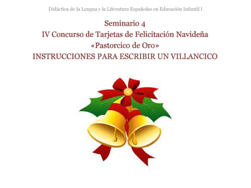 IV Concurso de Tarjetas de Felicitación Navideña «Pastorcico de Oro»