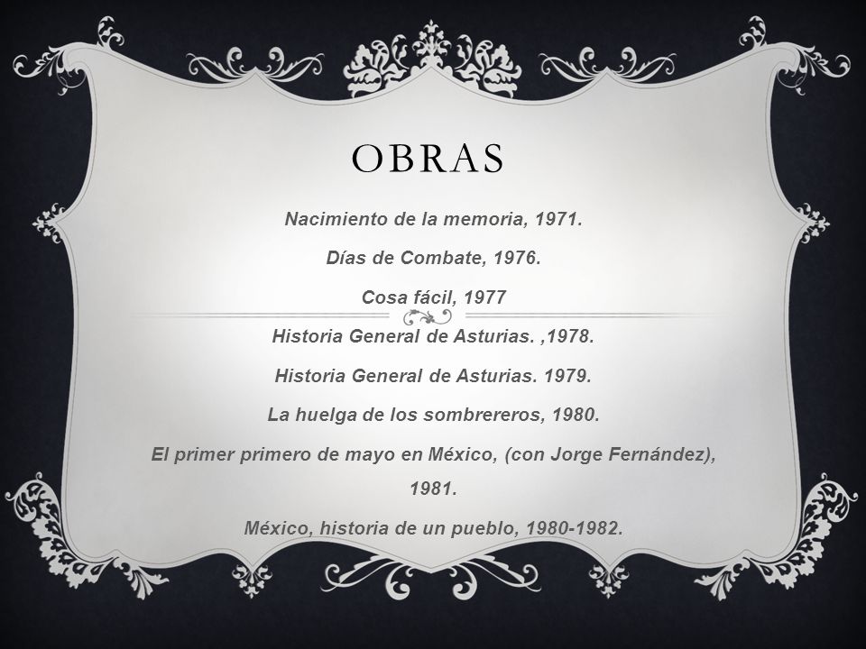 Obras Nacimiento de la memoria, Días de Combate, 1976.