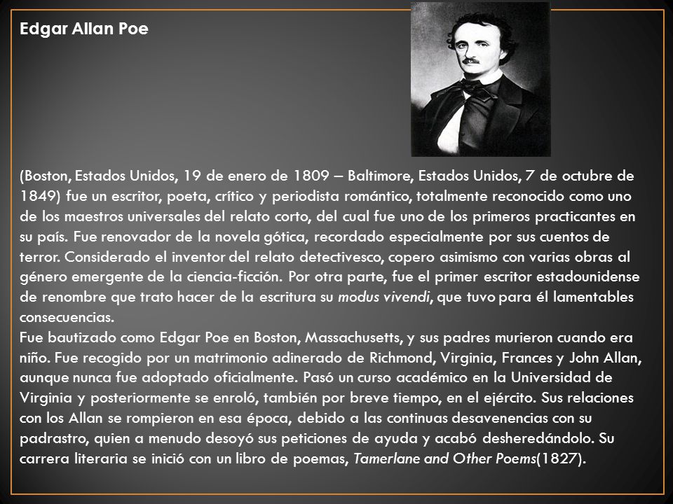 Edgar Allan Poe