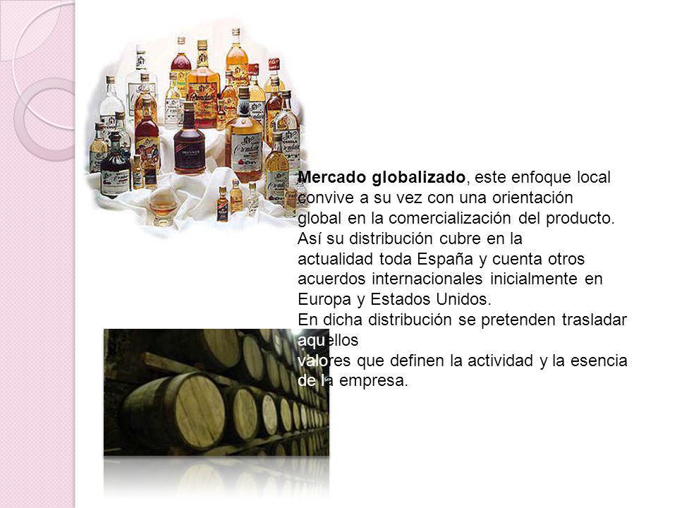 Mercado globalizado, este enfoque local convive a su vez con una orientación