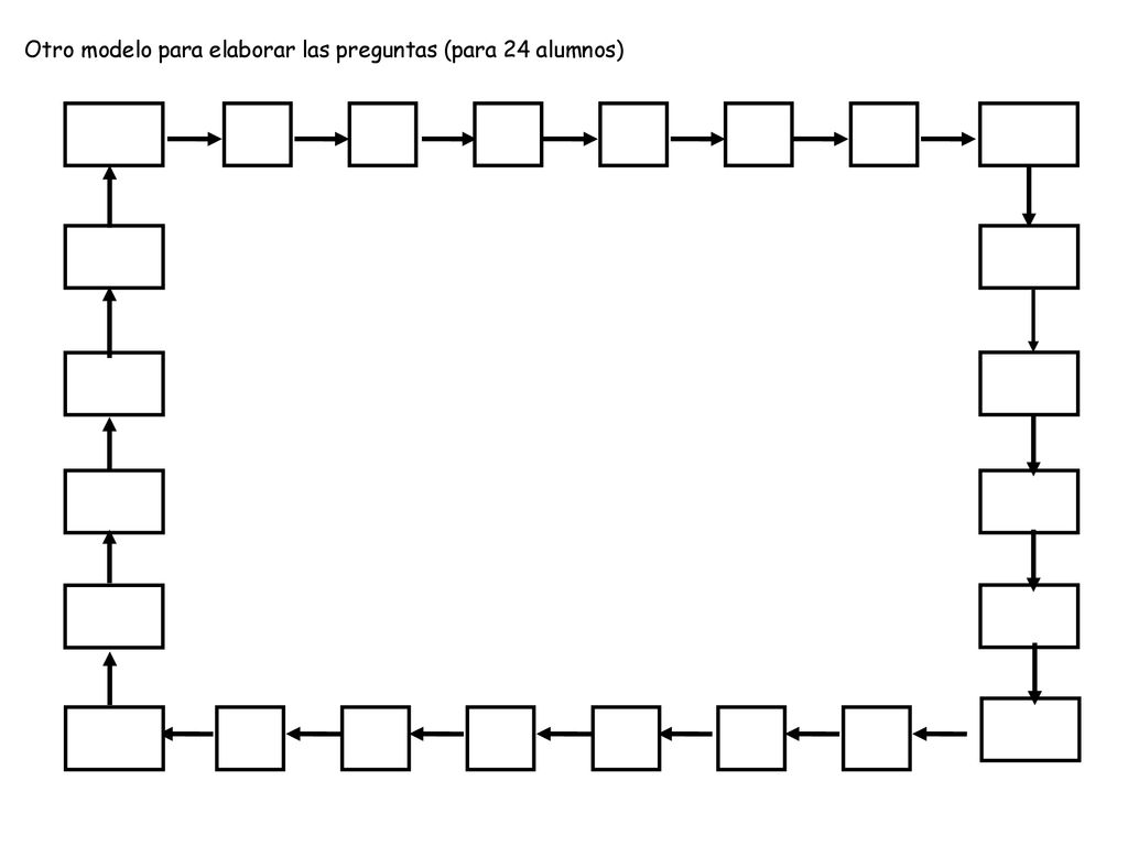 Otro modelo para elaborar las preguntas (para 24 alumnos)