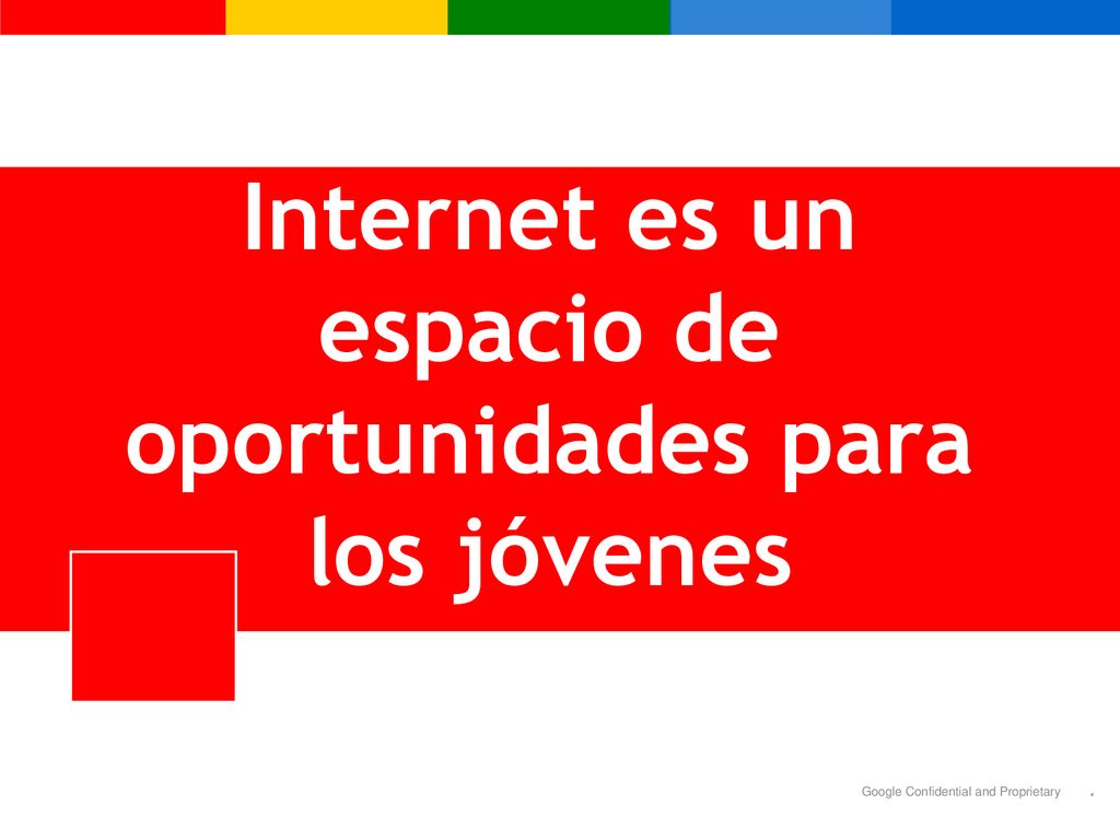 Internet es un espacio de oportunidades para los jóvenes