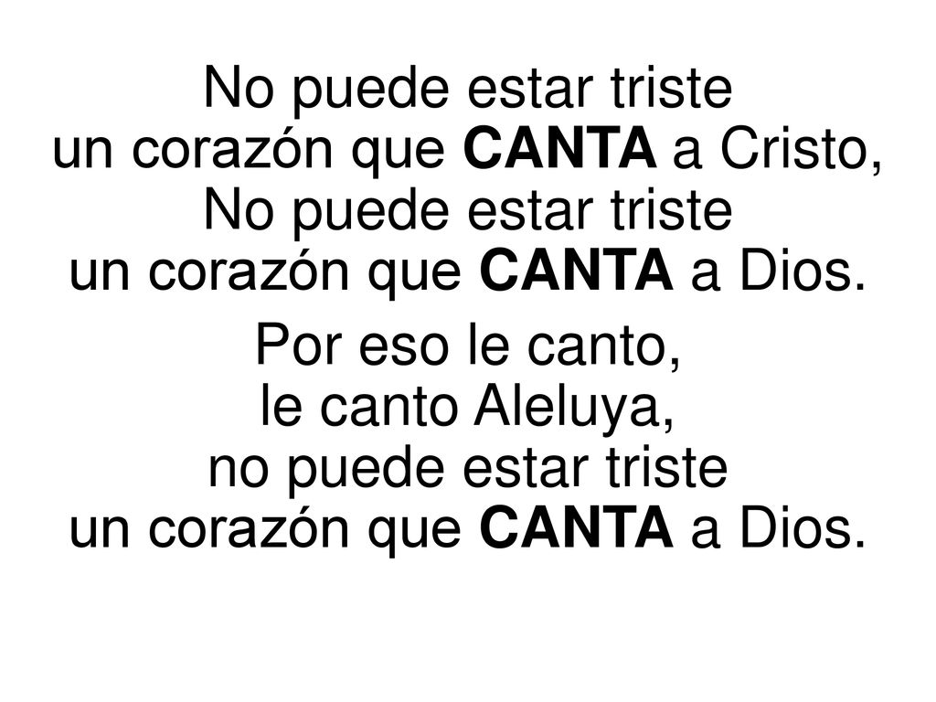 un corazón que CANTA a Cristo, un corazón que CANTA a Dios.