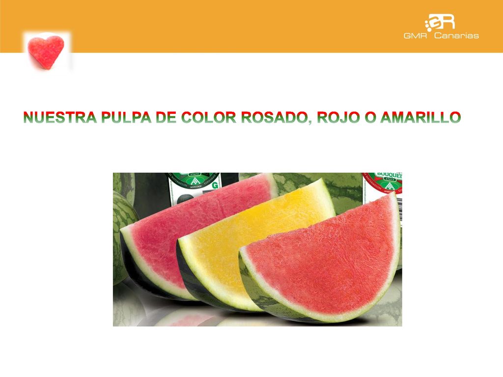 NUESTRA PULPA DE COLOR ROSADO, ROJO O AMARILLO