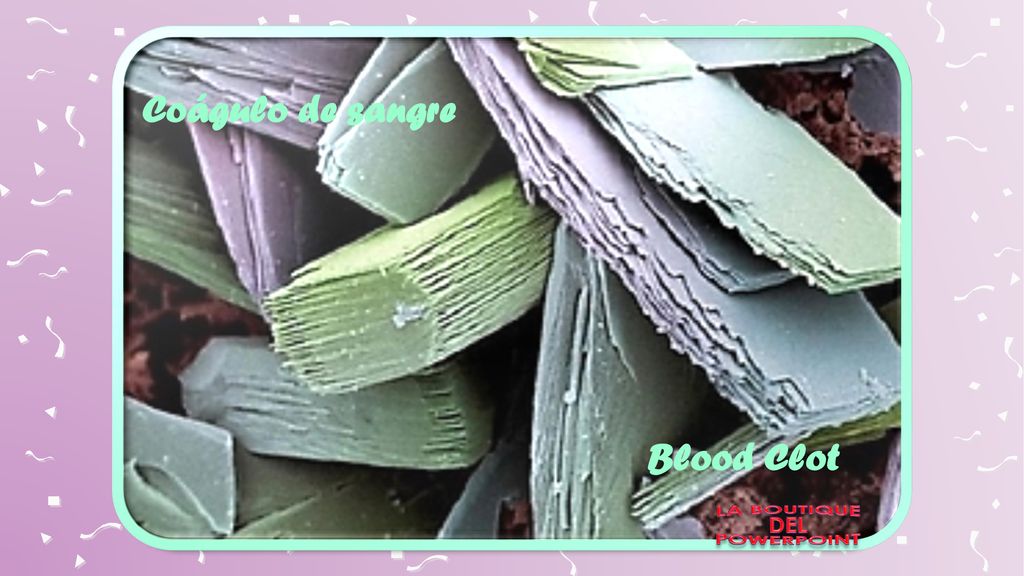 Coágulo de sangre Blood Clot LA BOUTIQUE DEL POWERPOINT