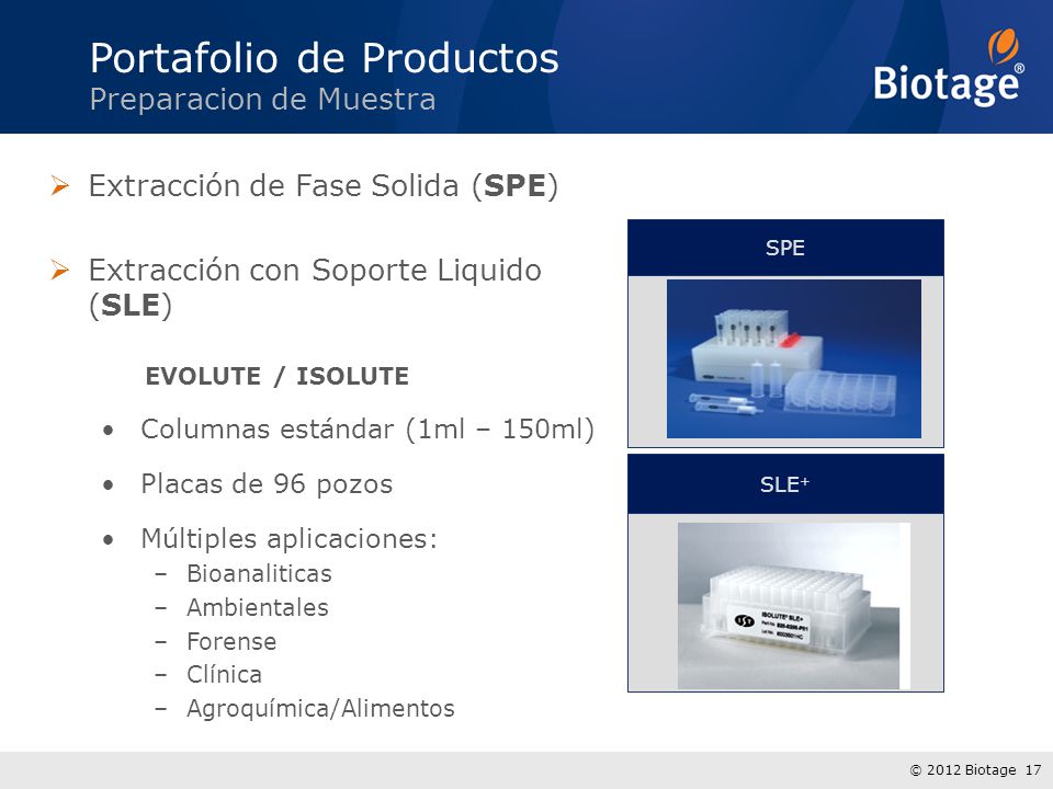 Portafolio de Productos Preparacion de Muestra