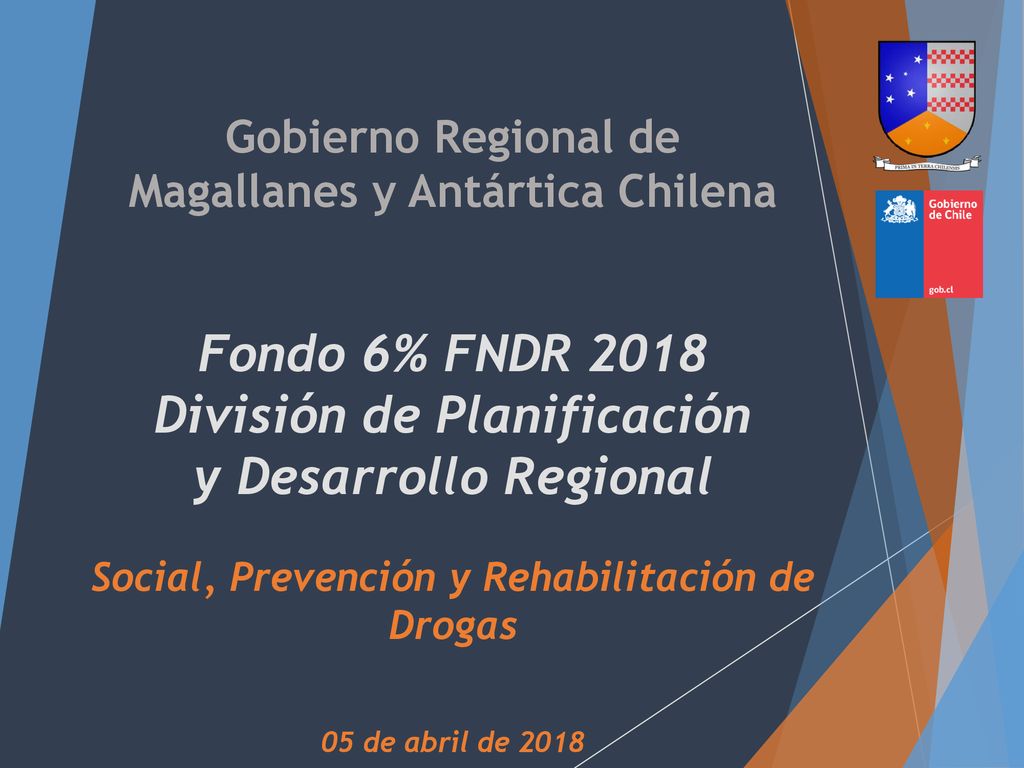 Fondo 6% FNDR 2018 División de Planificación y Desarrollo Regional