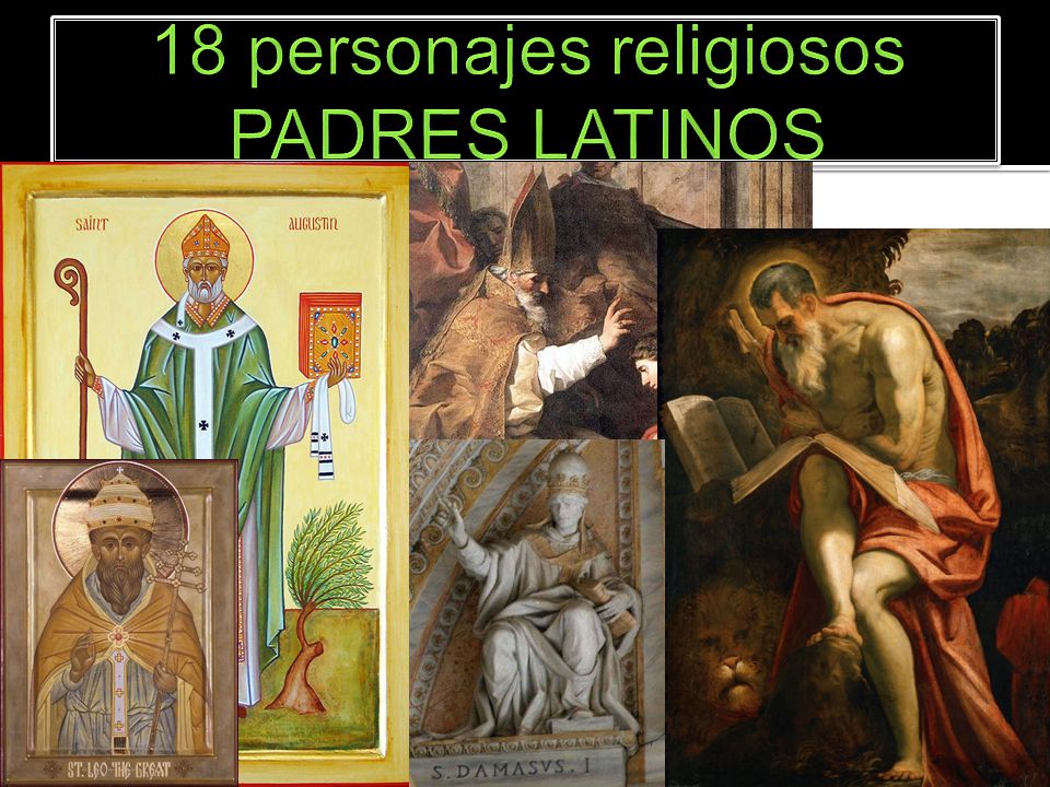 18 personajes religiosos PADRES LATINOS