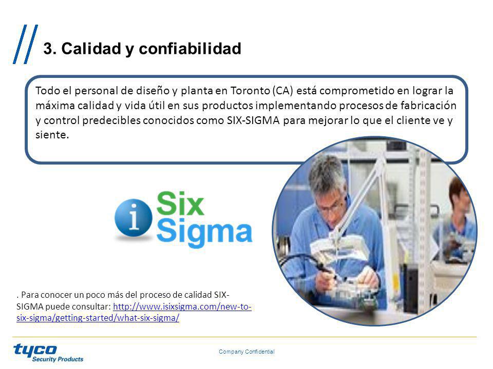 3. Calidad y confiabilidad