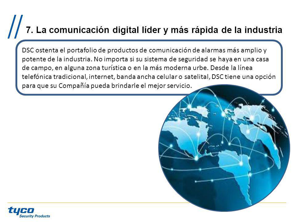 7. La comunicación digital líder y más rápida de la industria
