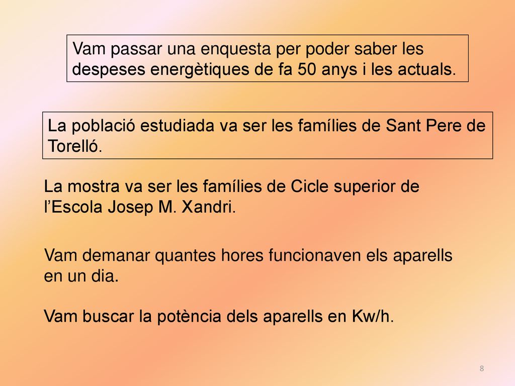 Estudi energètic de la llar Cicle Superior Curs: 2010:2011