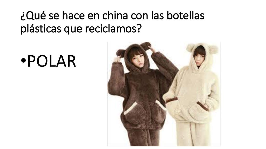 ¿Qué se hace en china con las botellas plásticas que reciclamos