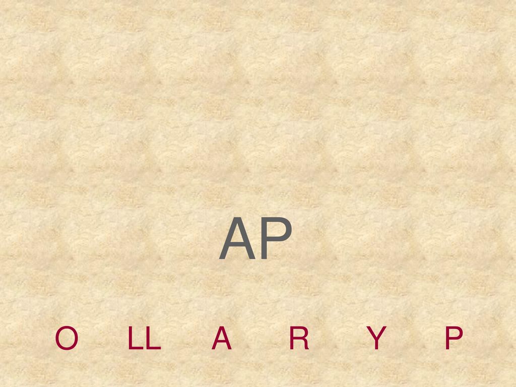 AP O LL A R Y P