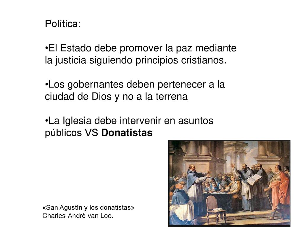 Los gobernantes deben pertenecer a la ciudad de Dios y no a la terrena