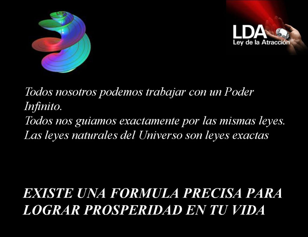 EXISTE UNA FORMULA PRECISA PARA LOGRAR PROSPERIDAD EN TU VIDA