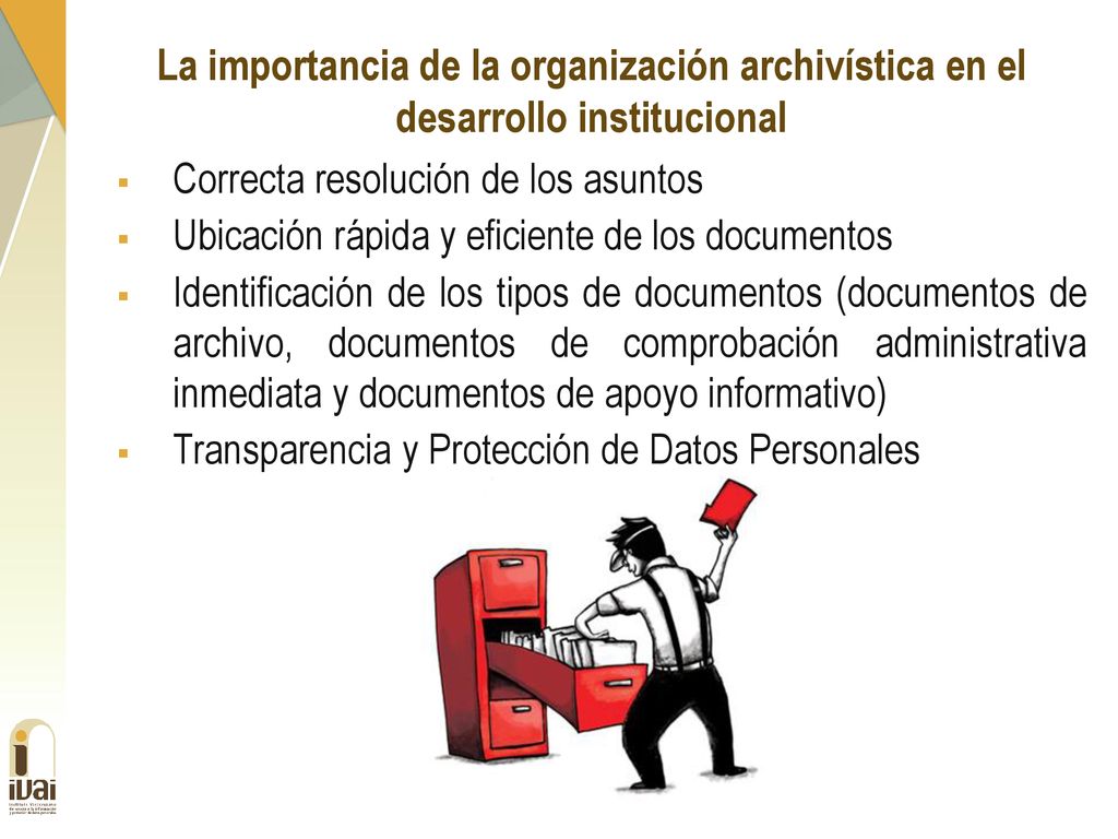 La importancia de la organización archivística en el desarrollo institucional