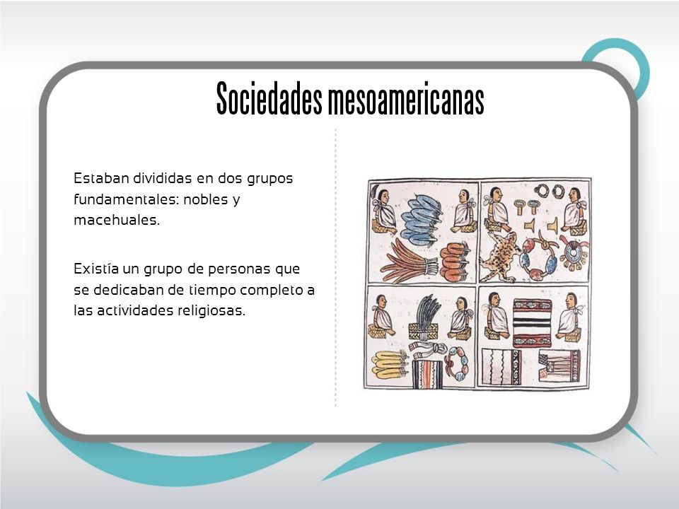 Sociedades mesoamericanas
