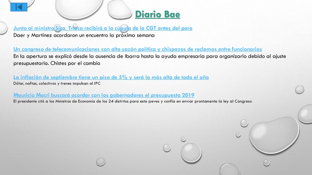 Diario Bae Junto al ministro Sica, Triaca recibirá a la cúpula de la CGT antes del paro. Daer y Martínez acordaron un encuentro la próxima semana.