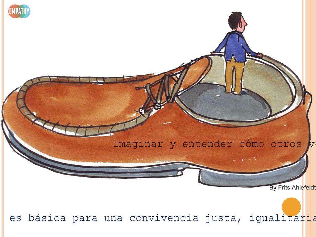 Imaginar y entender cómo otros ven y sienten las cosas