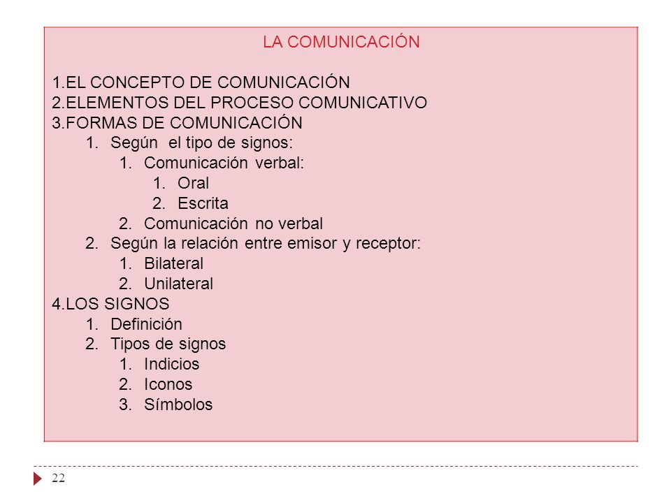 LA COMUNICACIÓN EL CONCEPTO DE COMUNICACIÓN. ELEMENTOS DEL PROCESO COMUNICATIVO. FORMAS DE COMUNICACIÓN.