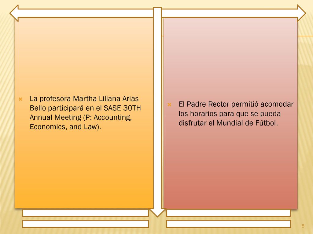 La profesora Martha Liliana Arias Bello participará en el SASE 30TH Annual Meeting (P: Accounting, Economics, and Law).