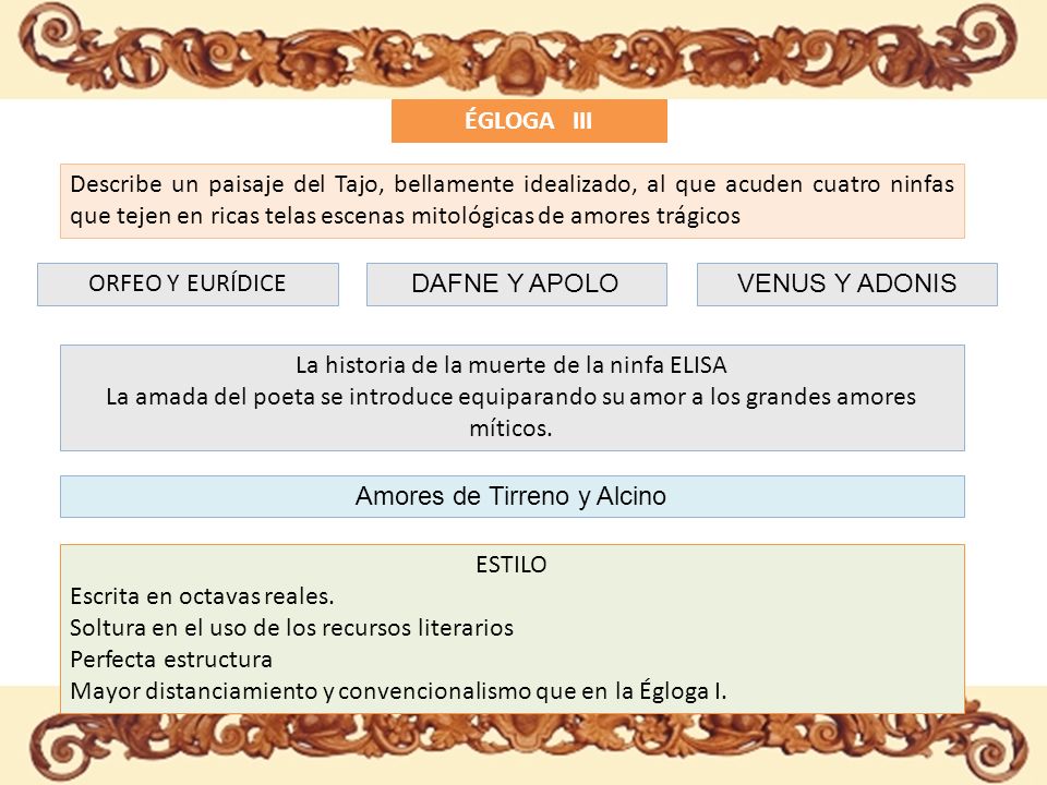 La historia de la muerte de la ninfa ELISA