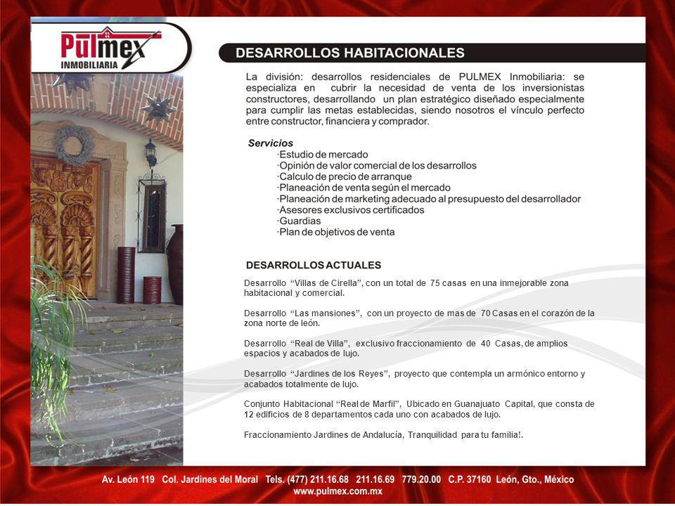 Desarrollo Villas de Cirella , con un total de 75 casas en una inmejorable zona habitacional y comercial.