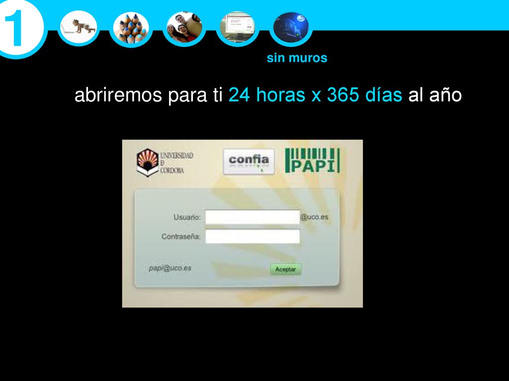 abriremos para ti 24 horas x 365 días al año
