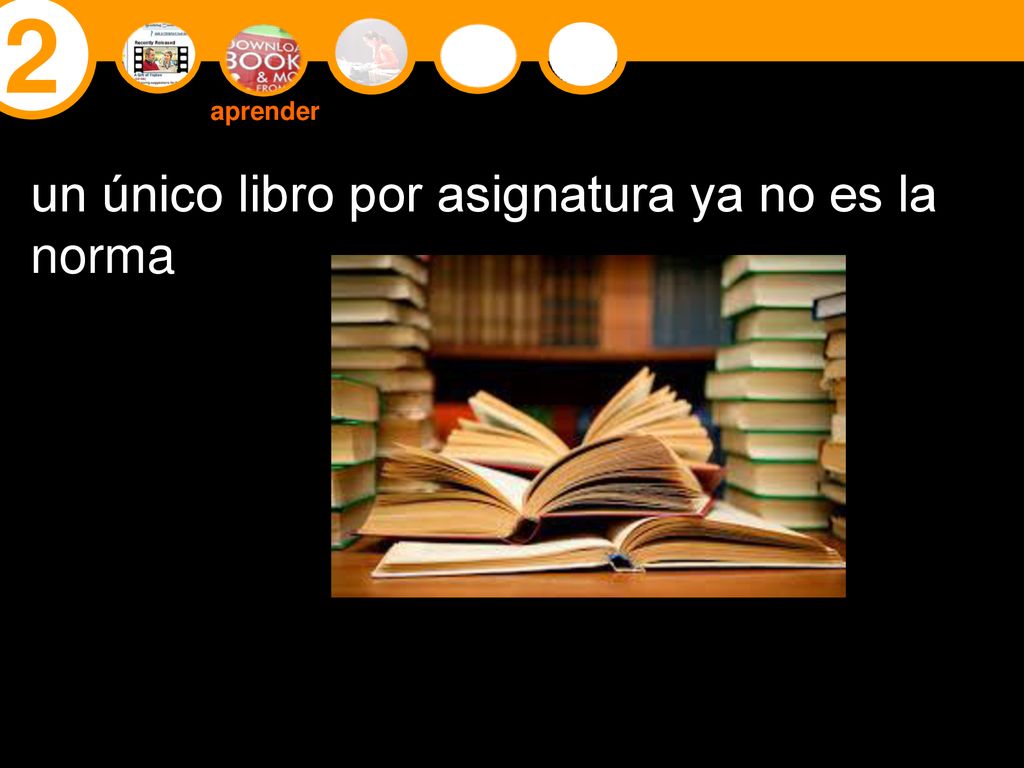 2 un único libro por asignatura ya no es la norma aprender