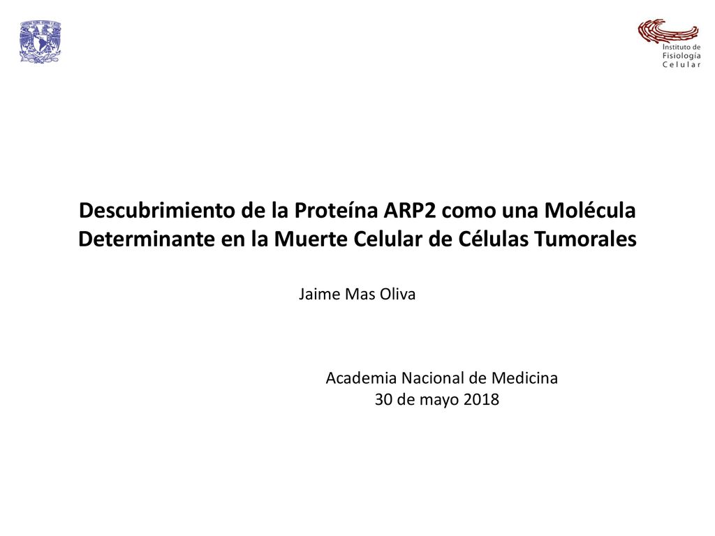 Descubrimiento de la Proteína ARP2 como una Molécula Determinante en la Muerte Celular de Células Tumorales